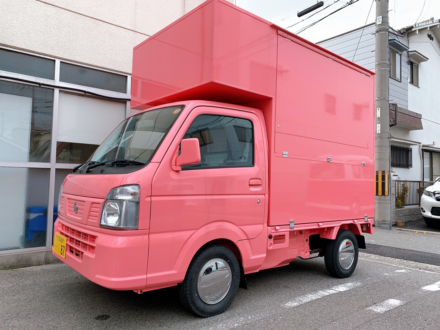 大阪府のフランチャイズオーナーのキッチンカー納車