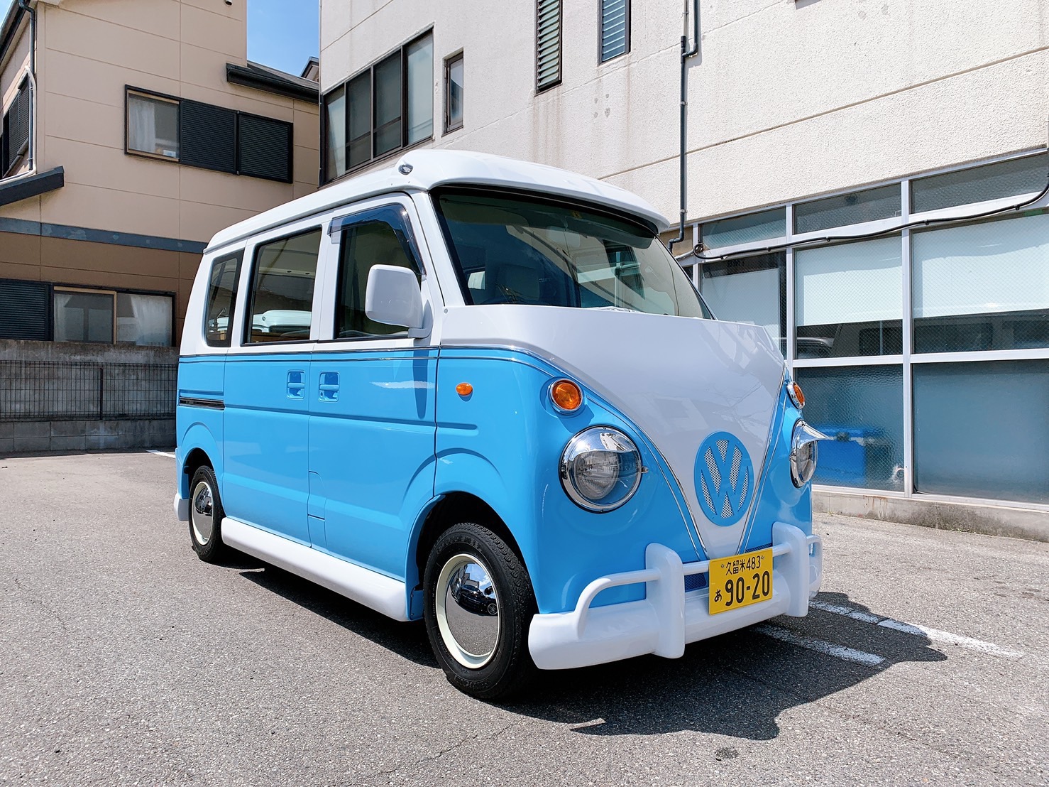 福岡県のフランチャイズオーナーのキッチンカー納車