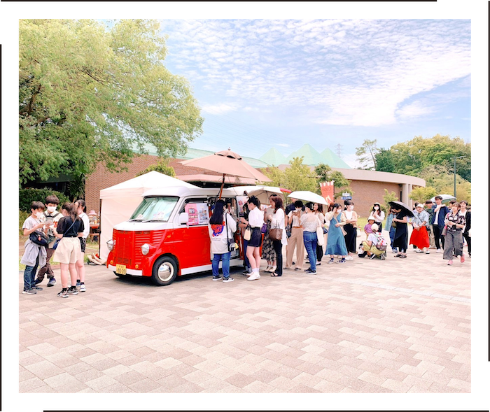 学園祭に出店するキッチンカー