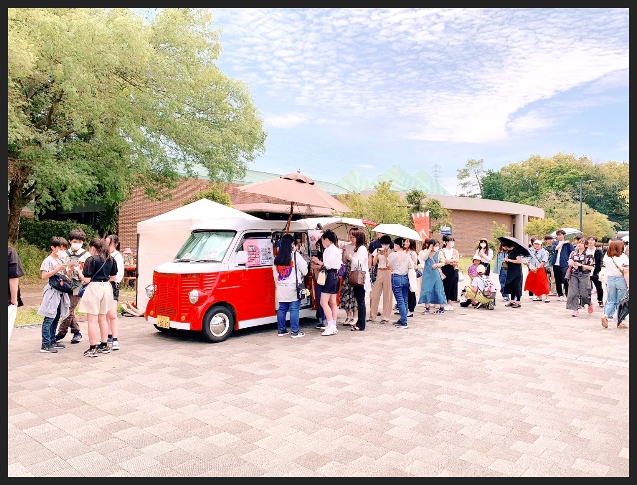 学園祭に出店するキッチンカー