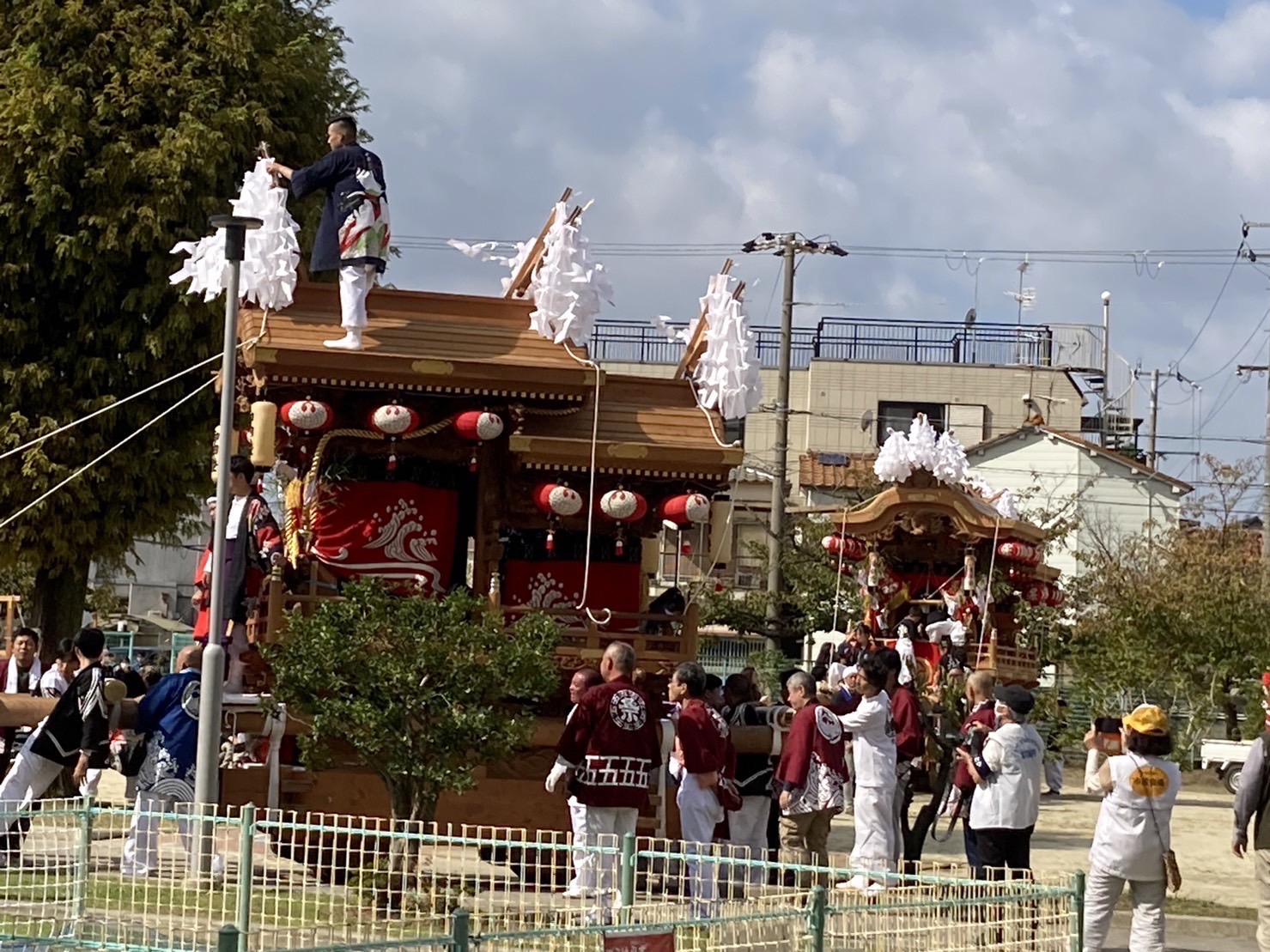 大阪府大東市のだんじり祭