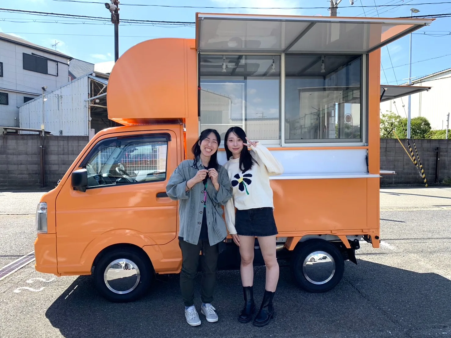 京都府のフランチャイズオーナーmofu kitchenのキッチンカー