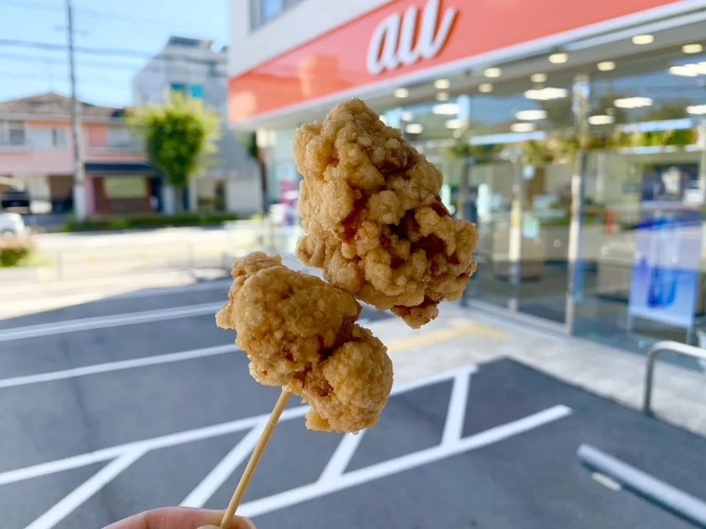 鶏のからあげ串