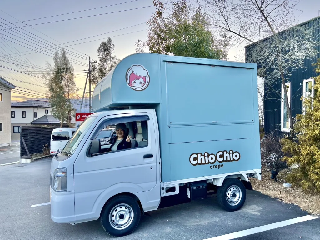 ちおちおクレープのキッチンカー