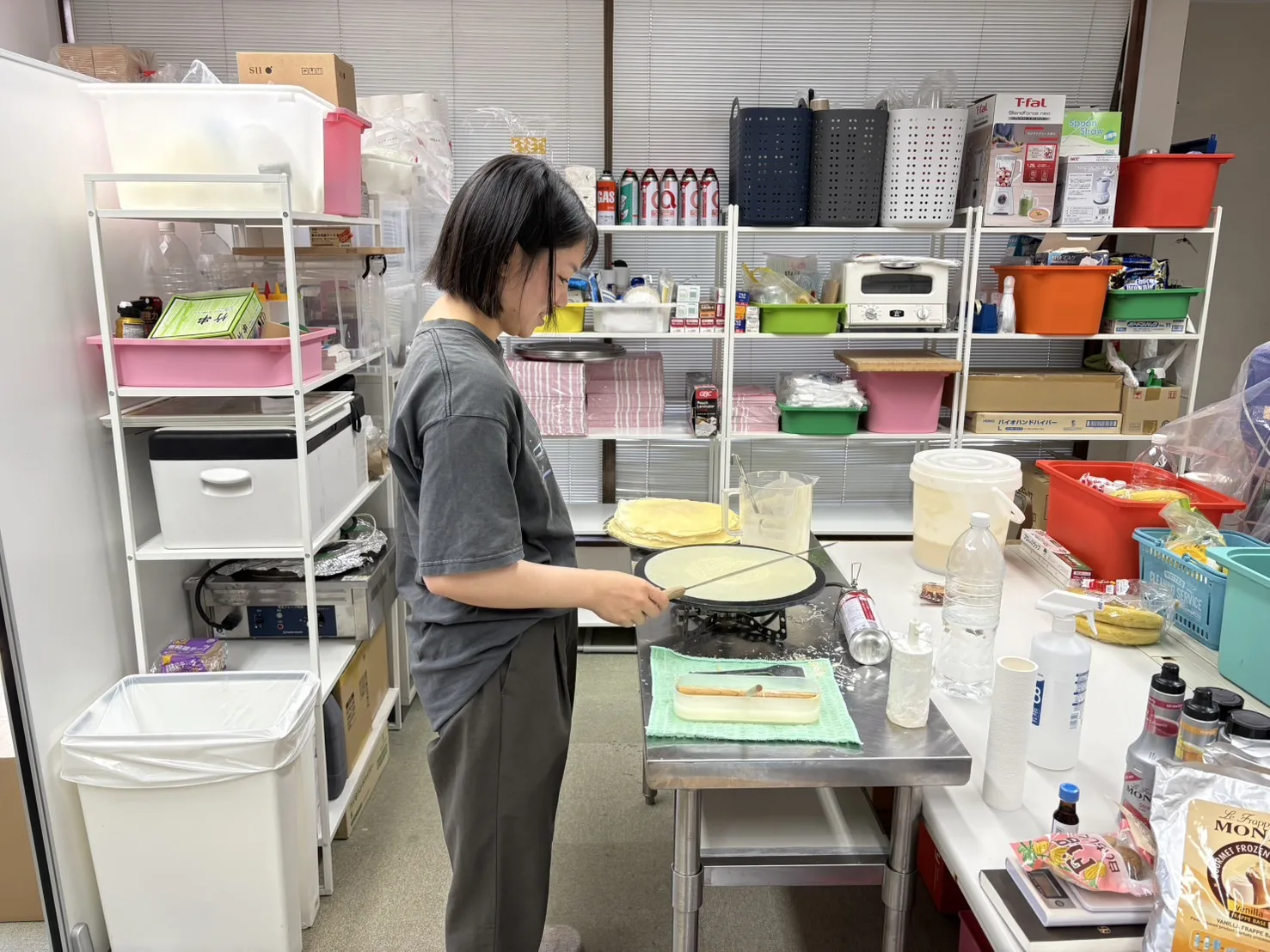 クレープ研修１日目