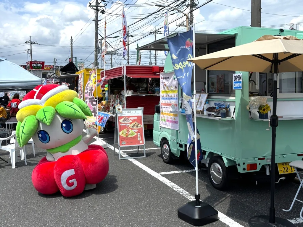 ばんとうモール松戸夏祭りに出店のキッチンカー