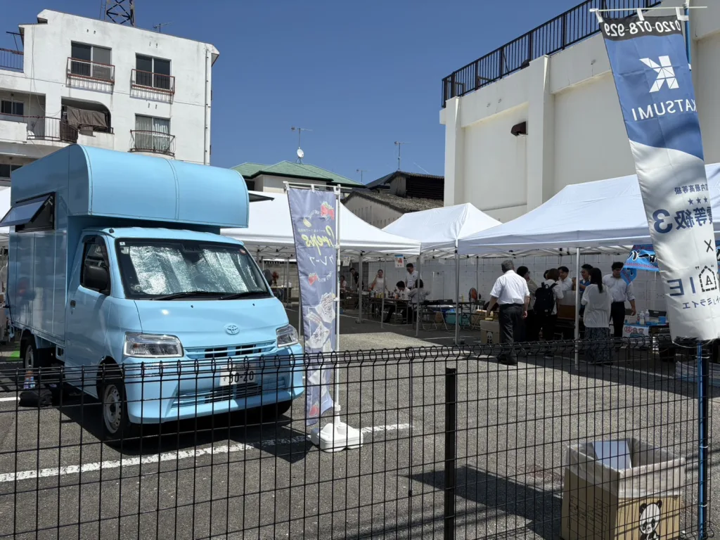 勝美住宅明石店のイベントに出店