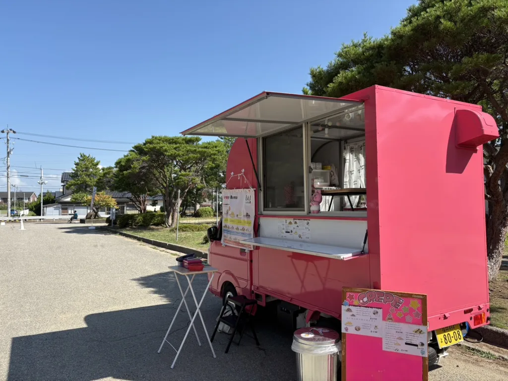 石川県立羽咋高校文化祭にキッチンカー出店