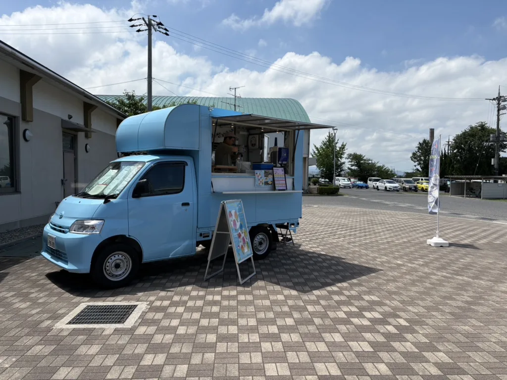 陸上自衛隊信太山駐屯地にアイスクレープ出店