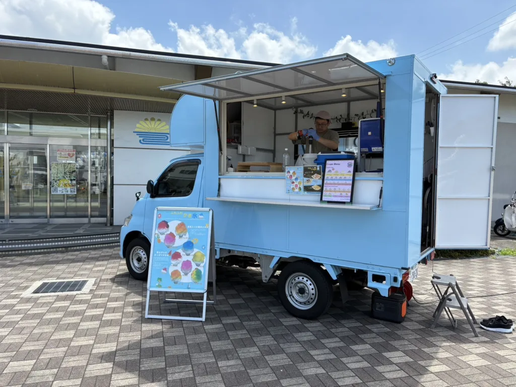 陸上自衛隊信太山駐屯地のキッチンカー
