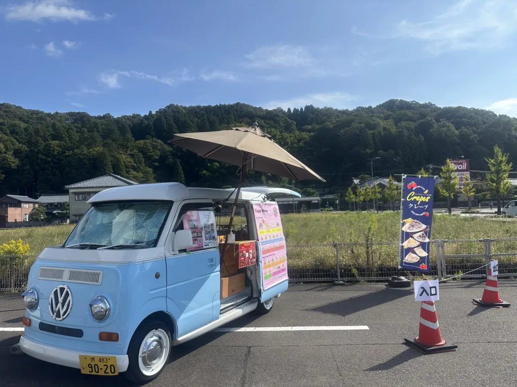 auショップ鯖江のイベントにキッチンカーで出店