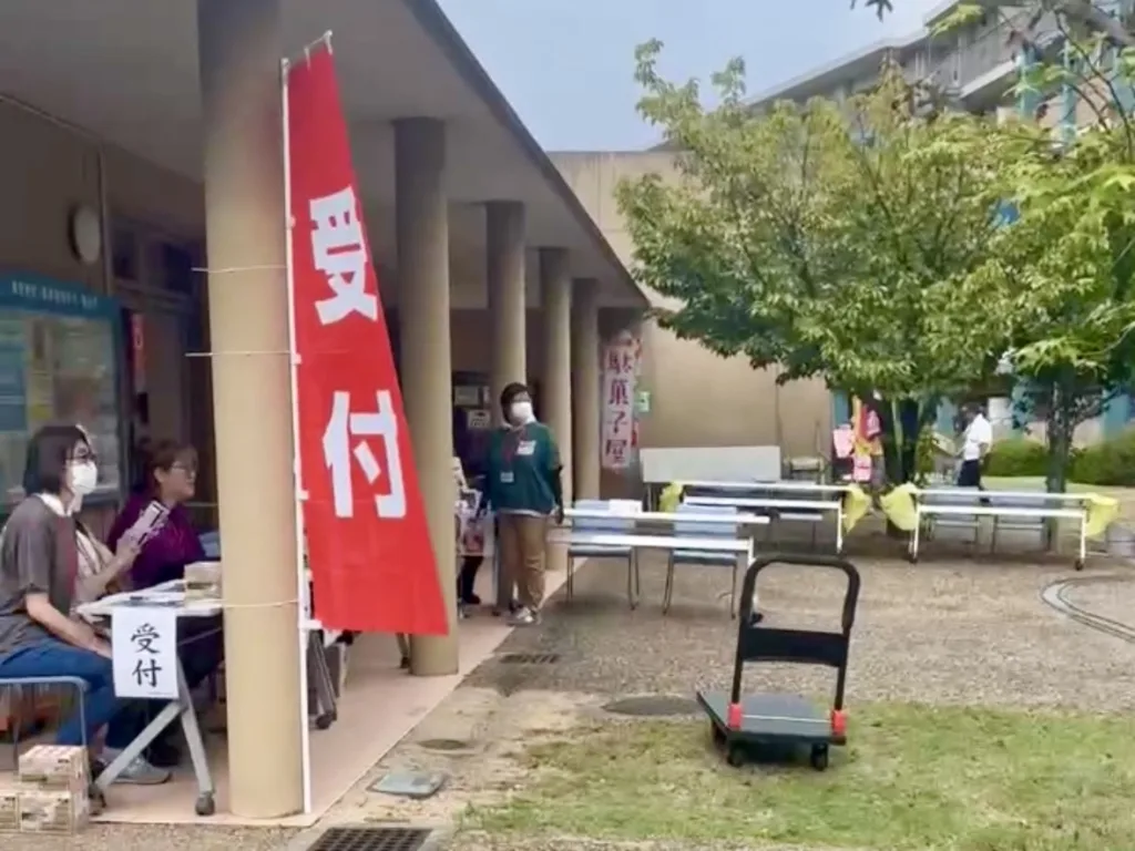 松原団地の秋の観秋祭