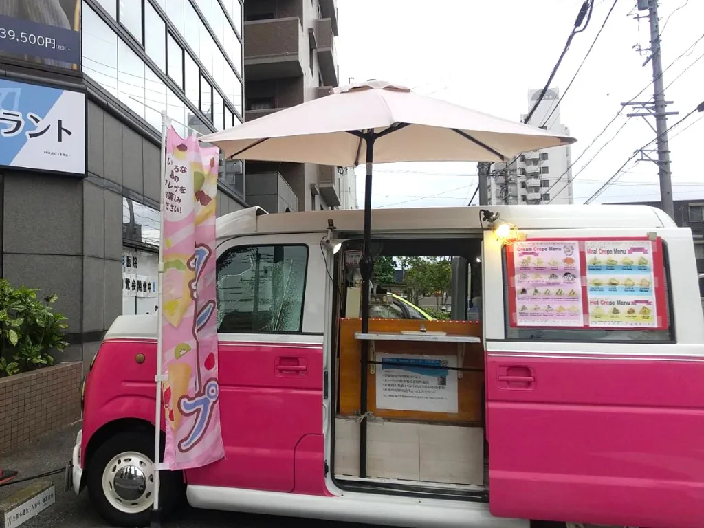 志賀本通たくみ歯科・矯正歯科に出店のキッチンカー