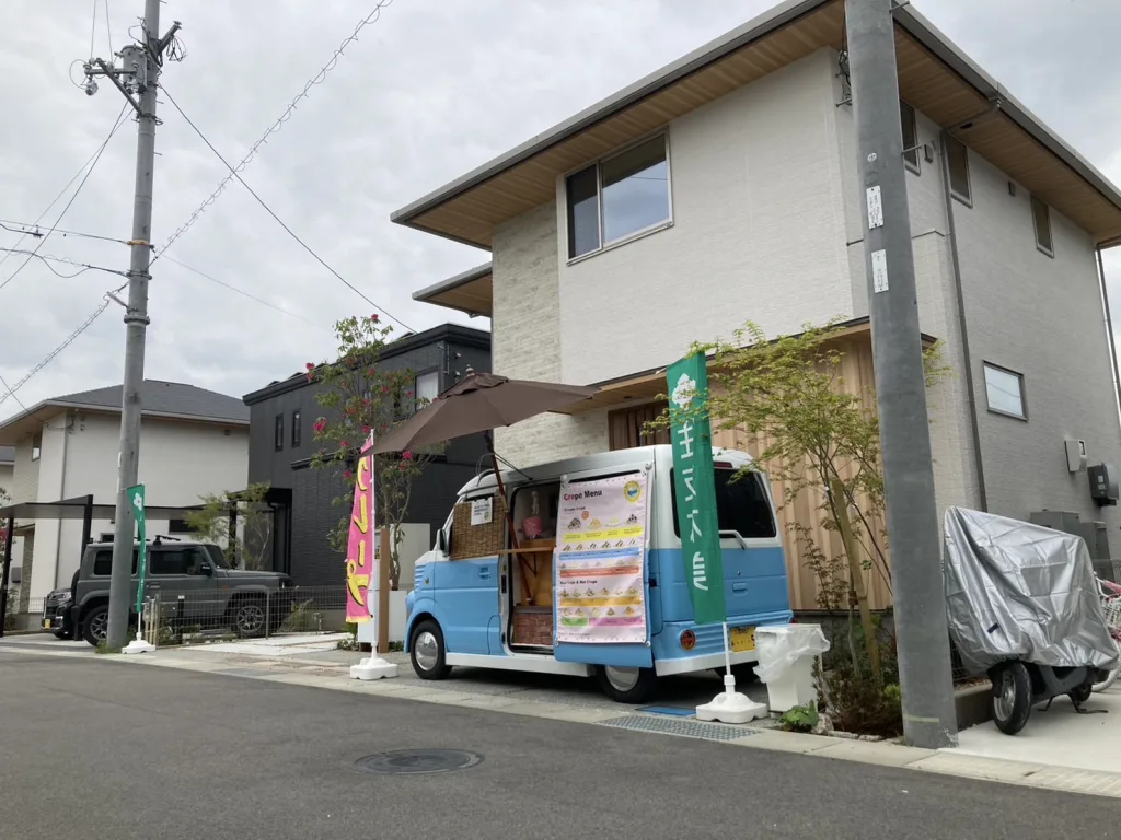 住友林業のモデルハウス公開イベントに出店