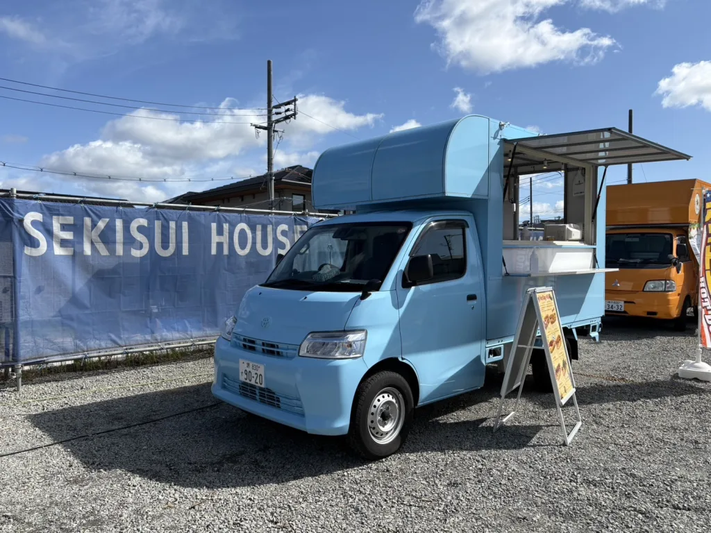 積水ハウスのコモンステージ明石・明舞にキッチンカーで出店