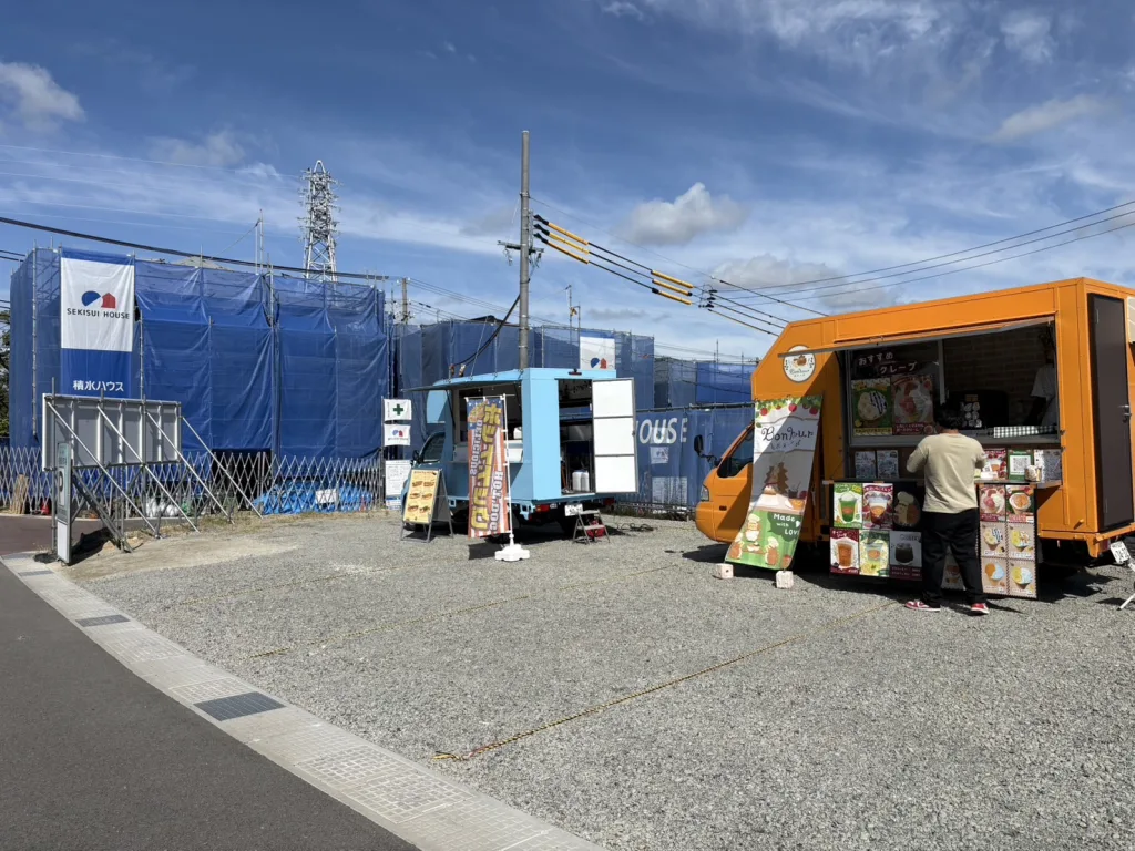 積水ハウスのコモンステージ明石・明舞に出店しているキッチンカー