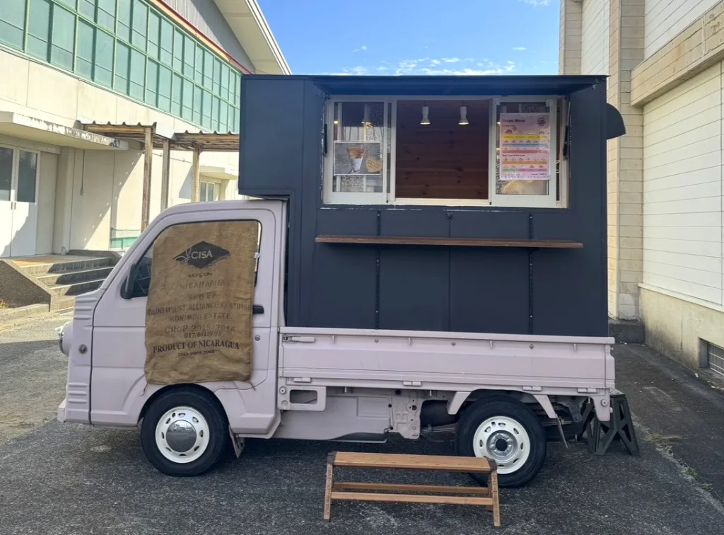 熊本県立松橋高等学校の文化祭にキッチンカーで出店