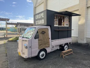 熊本県立松橋高等学校の文化祭にクレープキッチンカーで出店