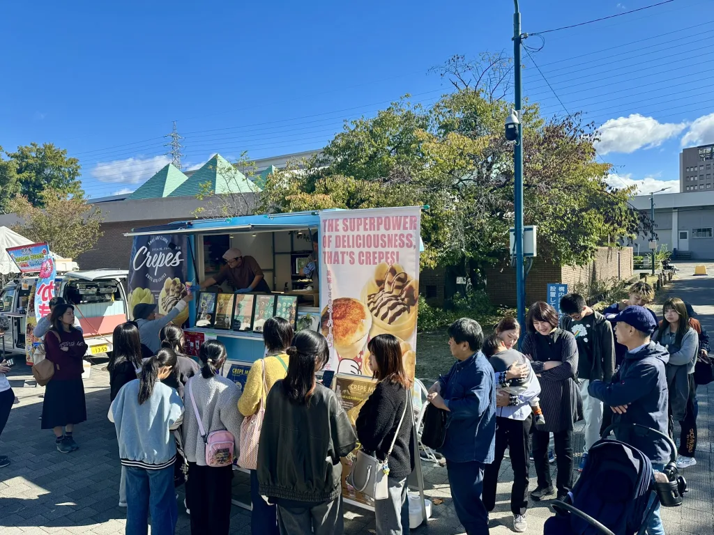 大阪公立大学の第77回白鷺祭にキッチンカーで出店