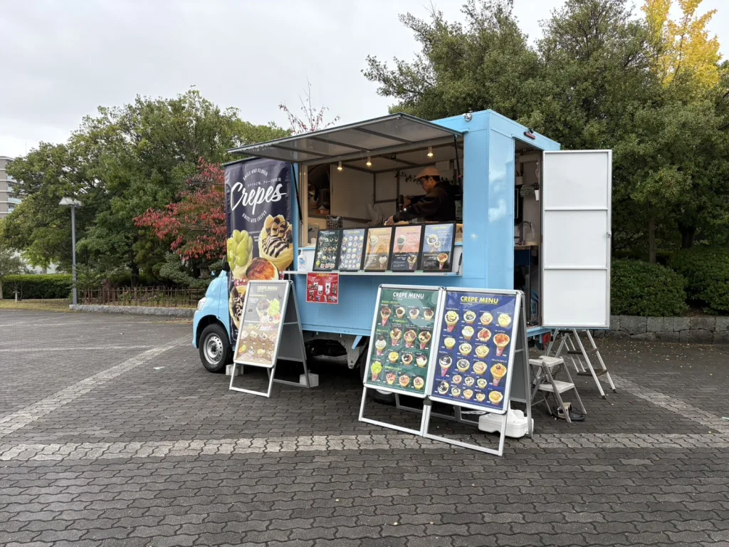 流通科学大学のりゅうか祭にキッチンカーで出店