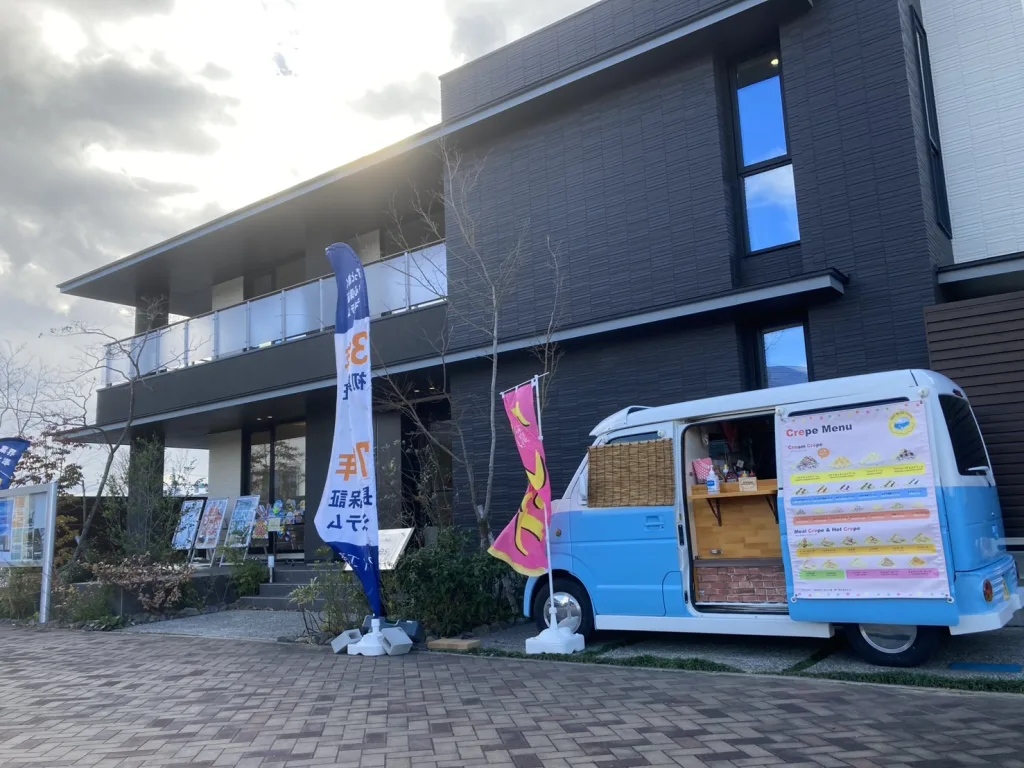アイ工務店和歌山インター展示場のイベントにクレープキッチンカーで出店
