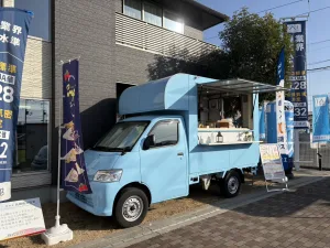 アイ工務店和歌山展示場のイベントにクレープのキッチンカーで出店
