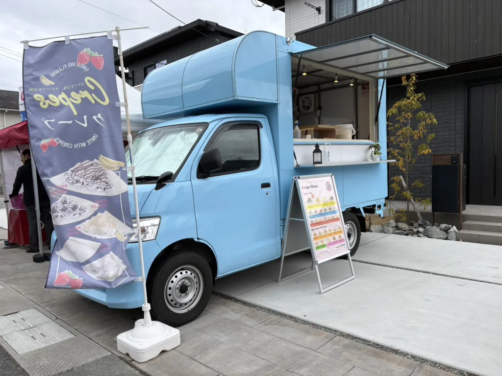 大和ハウスのイベントにキッチンカーで出店