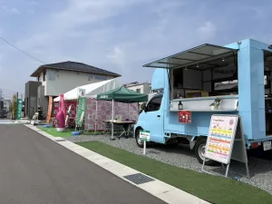 住友林業のフォレストガーデン姫路大津にクレープのキッチンカーで出店